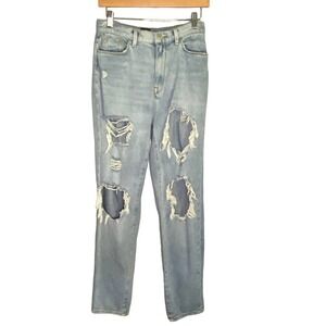 𝅺urban Outfitters BDG Destroyed Mom High Rise Size27